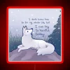I Can Try To Handle Today Snowfall Wolf RGB Neon Sign - Image 2