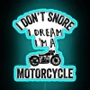 I Don T Snore I Dream I M A Motorcycle Biker Dad Gift Funny Biker Gift RGB Neon Sign - Image 3