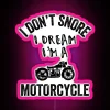 I Don T Snore I Dream I M A Motorcycle Biker Dad Gift Funny Biker Gift RGB Neon Sign - Image 6