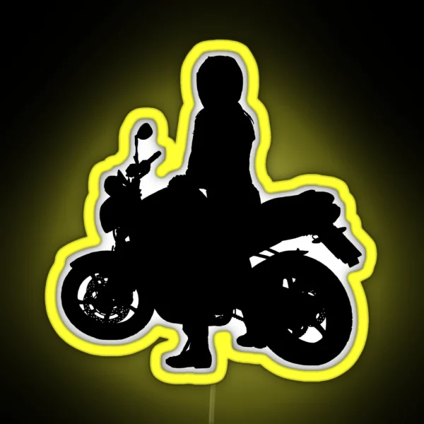 I Dont Snore I Dream Im A Motorcycle Motorcycle Lover RGB Neon Sign