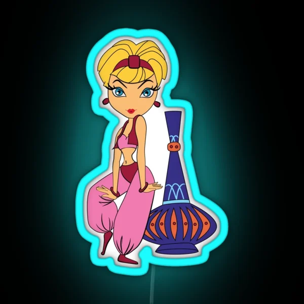 I Dream Of Jeannie 2 RGB Neon Sign