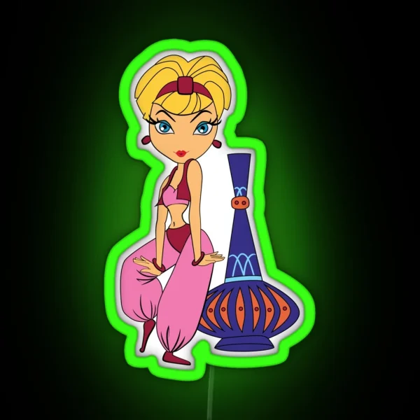 I Dream Of Jeannie 2 RGB Neon Sign