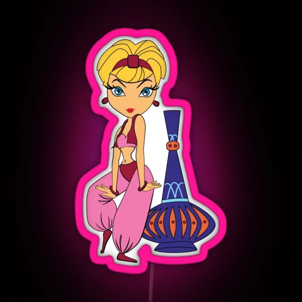 I Dream Of Jeannie 2 RGB Neon Sign