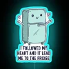 I Followed My Heart And It Lead Me To The Fridge RGB Neon Sign - Image 3