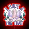 I Have A Crystal For That Witchy Crystal Design RGB Neon Sign - Image 2