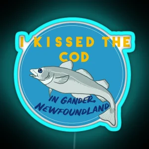 I Kissed The Cod RGB Neon Sign
