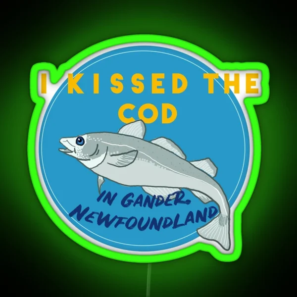 I Kissed The Cod RGB Neon Sign
