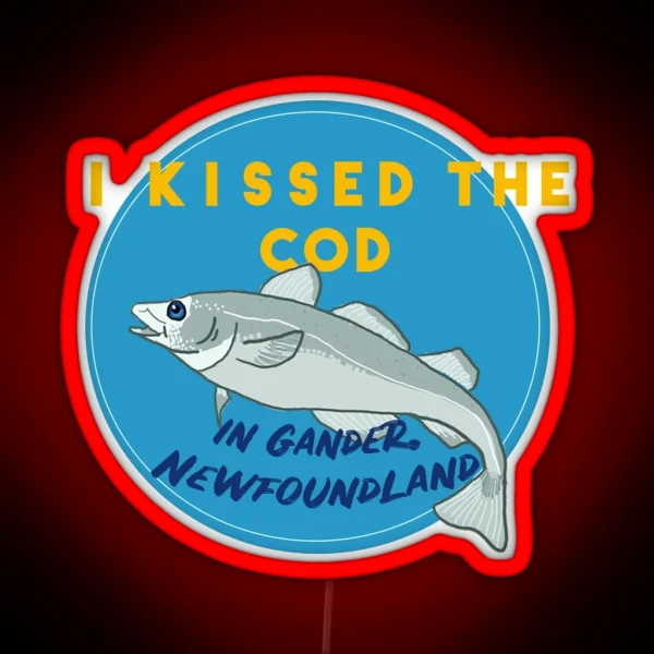 I Kissed The Cod RGB Neon Sign