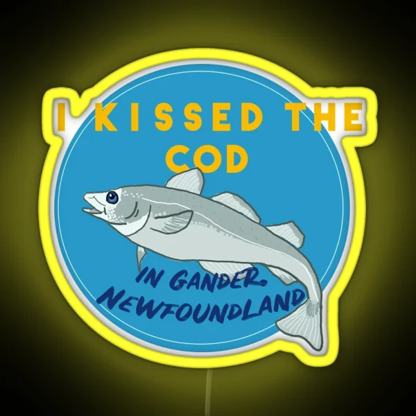 I Kissed The Cod RGB Neon Sign