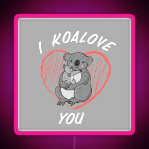 I Koalove You RGB Neon Sign