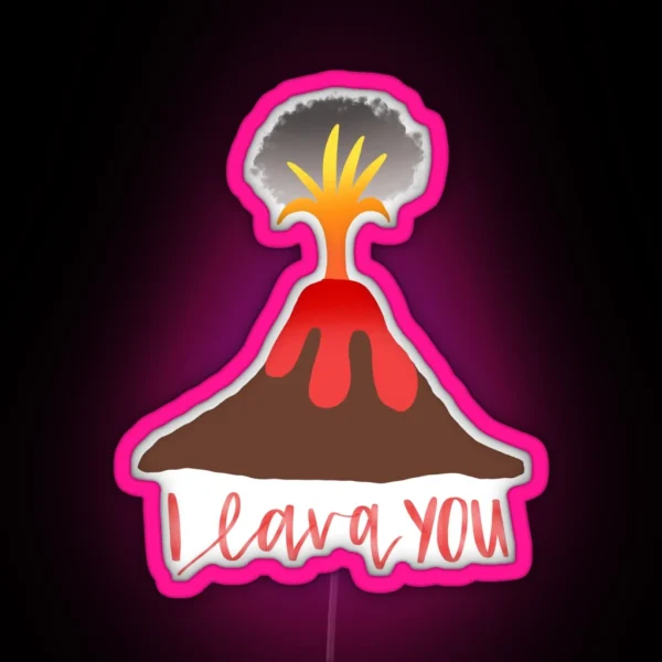 I Lava You RGB Neon Sign