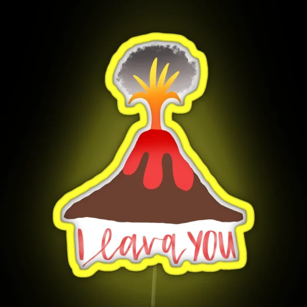 I Lava You RGB Neon Sign