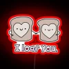 I Loaf You RGB Neon Sign - Image 2