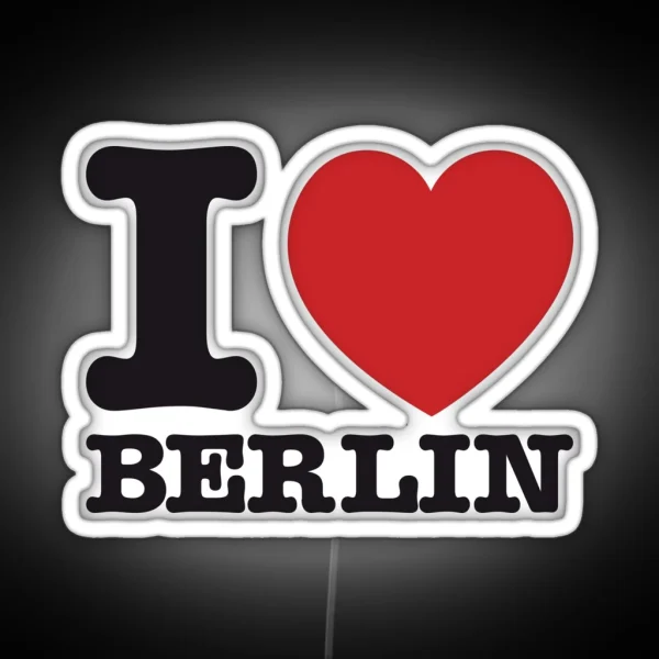 I Love Berlin RGB Neon Sign