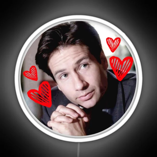 I Love Fox Mulder RGB Neon Sign