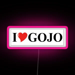 I Love Gojo RGB Neon Sign