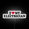 I Love My Electrician RGB Neon Sign - Image 4