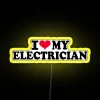 I Love My Electrician RGB Neon Sign - Image 5