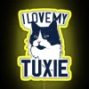 I Love My Tuxie RGB Neon Sign - Image 5