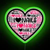I Love Nails RGB Neon Sign - Image 3