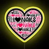 I Love Nails RGB Neon Sign - Image 5