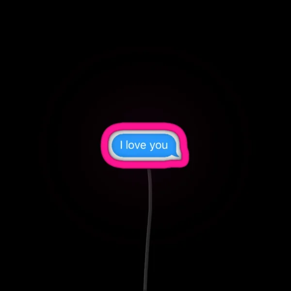 I Love You RGB Neon Sign