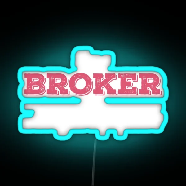 I M A BROKER What S Your Superpower RGB Neon Sign