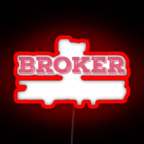I M A BROKER What S Your Superpower RGB Neon Sign