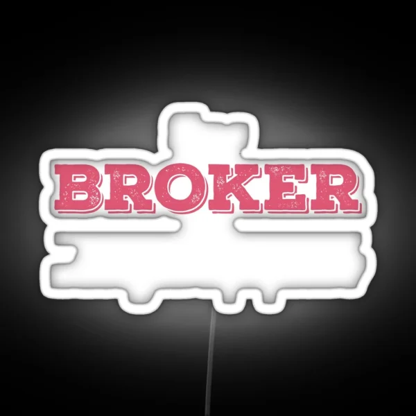 I M A BROKER What S Your Superpower RGB Neon Sign