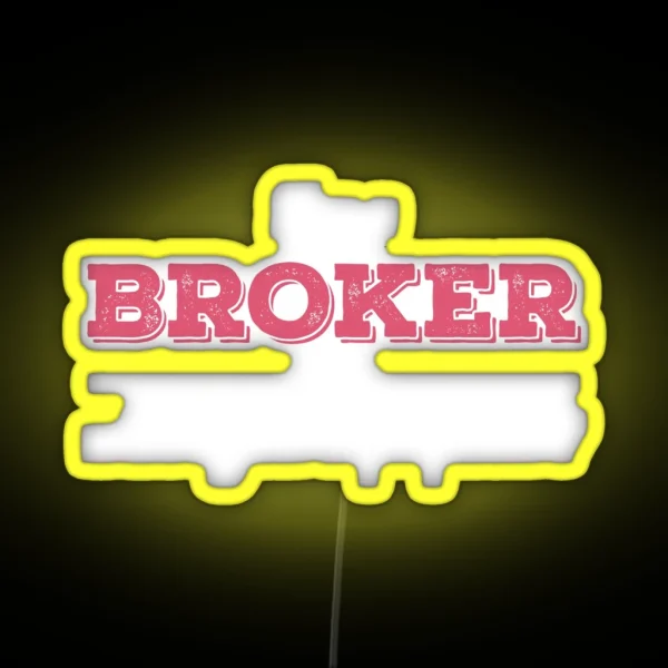 I M A BROKER What S Your Superpower RGB Neon Sign