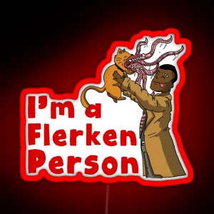 I M A Flerken Person RGB Neon Sign