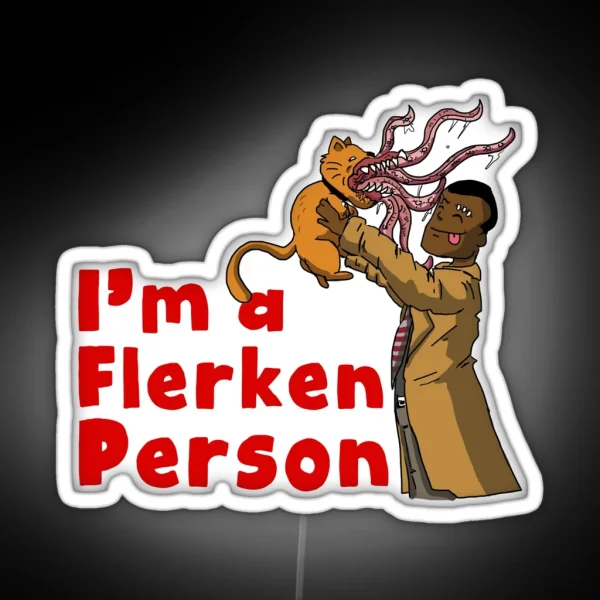 I M A Flerken Person RGB Neon Sign