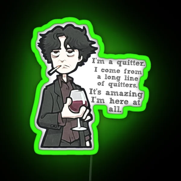 I M A Quitter RGB Neon Sign