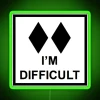 I M Difficult RGB Neon Sign - Image 4