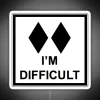 I M Difficult RGB Neon Sign - Image 5