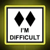 I M Difficult RGB Neon Sign - Image 6