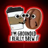 I M Grounded I Really Brew It Funny Coffee Puns RGB Neon Sign - Image 2