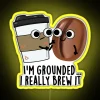 I M Grounded I Really Brew It Funny Coffee Puns RGB Neon Sign - Image 5