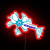 I M Neurotic Neuron RGB Neon Sign - Image 2