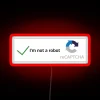 I M Not A Robot RGB Neon Sign - Image 2