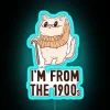 I M Old I M From The 1900s Cat RGB Neon Sign - Image 3