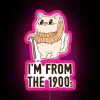 I M Old I M From The 1900s Cat RGB Neon Sign - Image 6