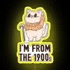 I M Old I M From The 1900s Cat RGB Neon Sign - Image 5
