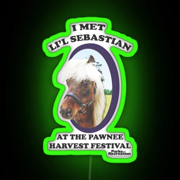 I Met Lil Sebastian RGB Neon Sign
