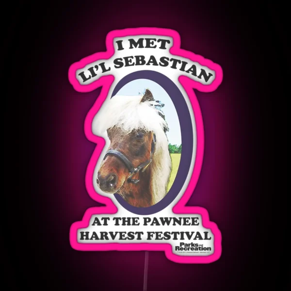 I Met Lil Sebastian RGB Neon Sign