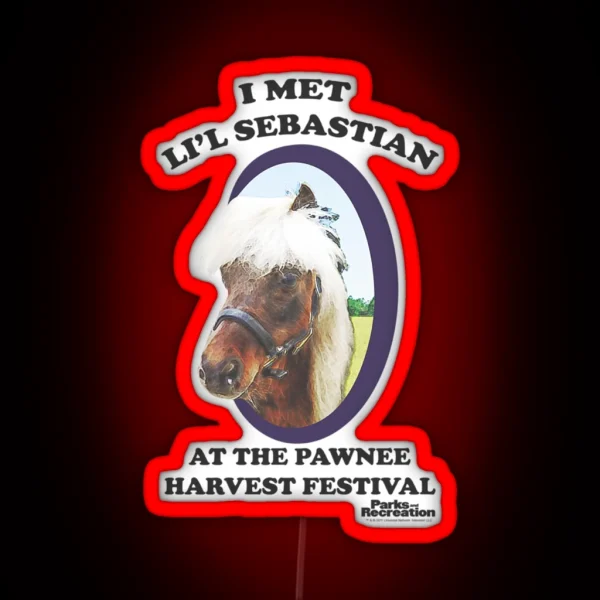 I Met Lil Sebastian RGB Neon Sign