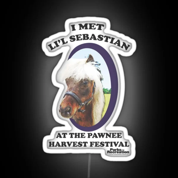 I Met Lil Sebastian RGB Neon Sign