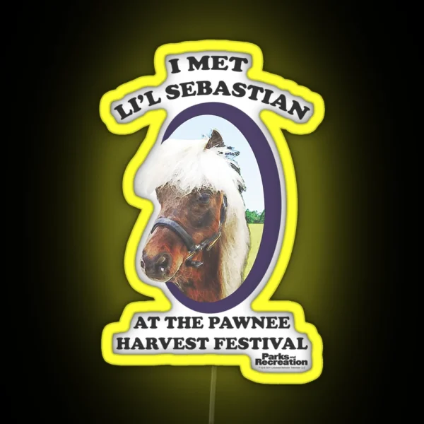 I Met Lil Sebastian RGB Neon Sign