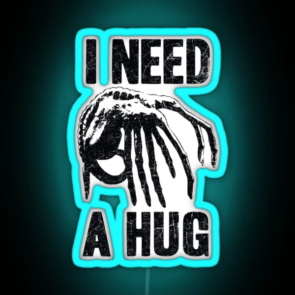 I Need A Hug RGB Neon Sign