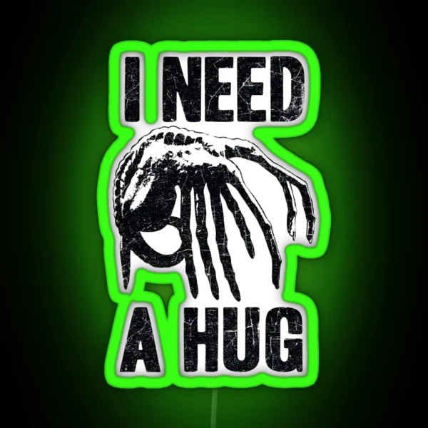 I Need A Hug RGB Neon Sign